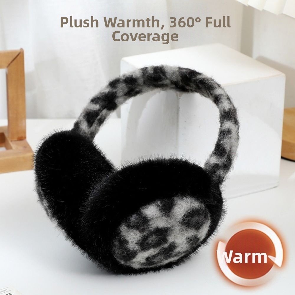 Earmuffs Foldable - أغطية أذن قابلة للطي من القطيفة،