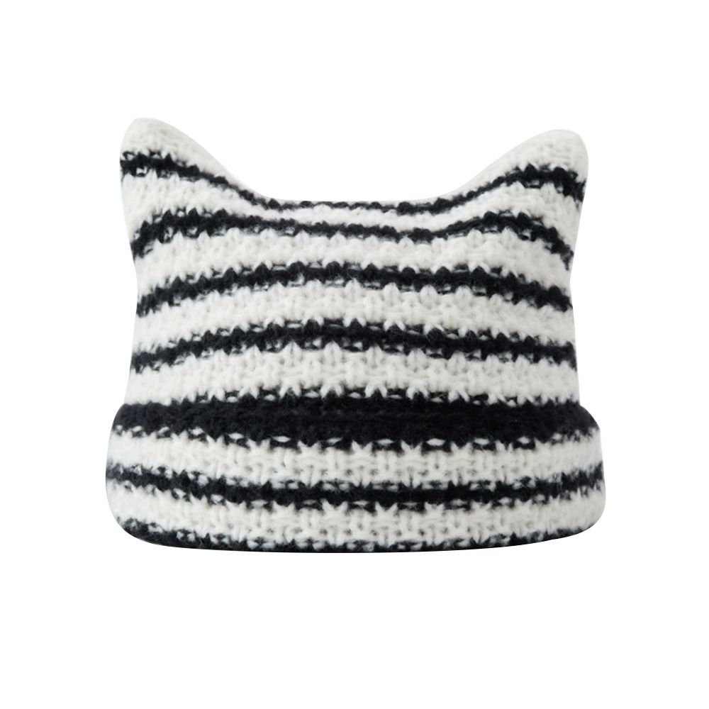 Knit Beanie Hat Warm - قبعات نسائية مدببة للجنسين للخريف والشتاء،