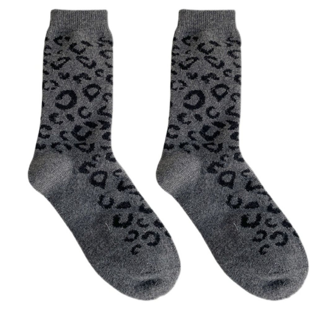 Thermal Sock Wool - جوارب صوف حرارية عالية المرونة بنقشة