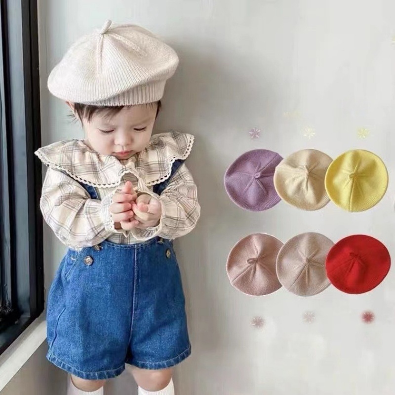 Knit Beanie Hat Warm - جديد وصول محبوك الطفل قبعة طفل