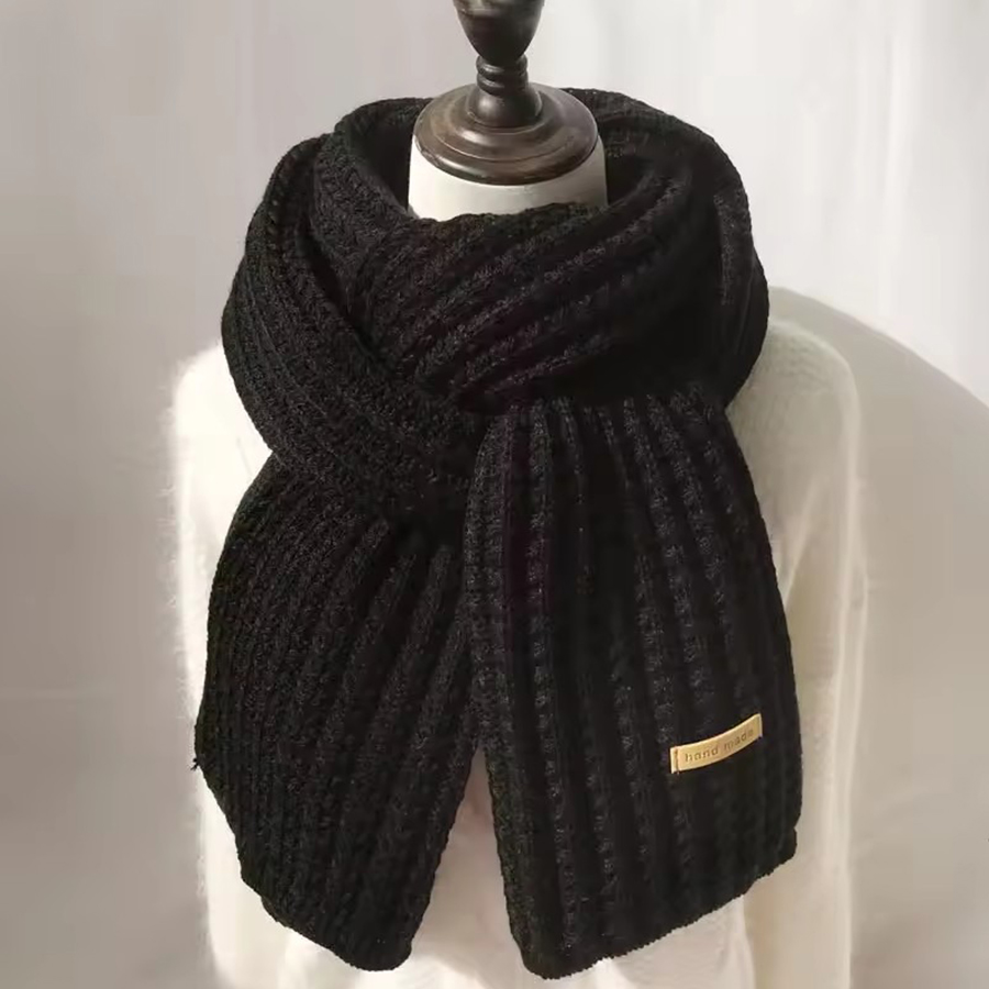 سميكة كابل متماسكة الدافئة الك - مراجعة Wool Scarf Men وسعره