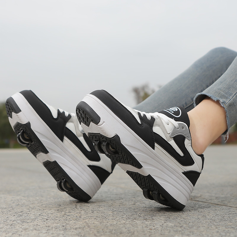 حذاء تزلج دوار للمشي مع بكرات  - مراجعة Adidas Shoes Samba وسعره