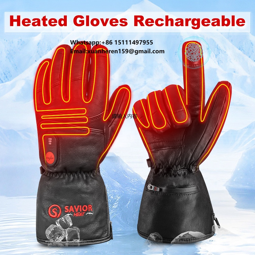 قفازات جلدية مدفأة للرجال والن - مراجعة Hand Warmer Electric وسعره