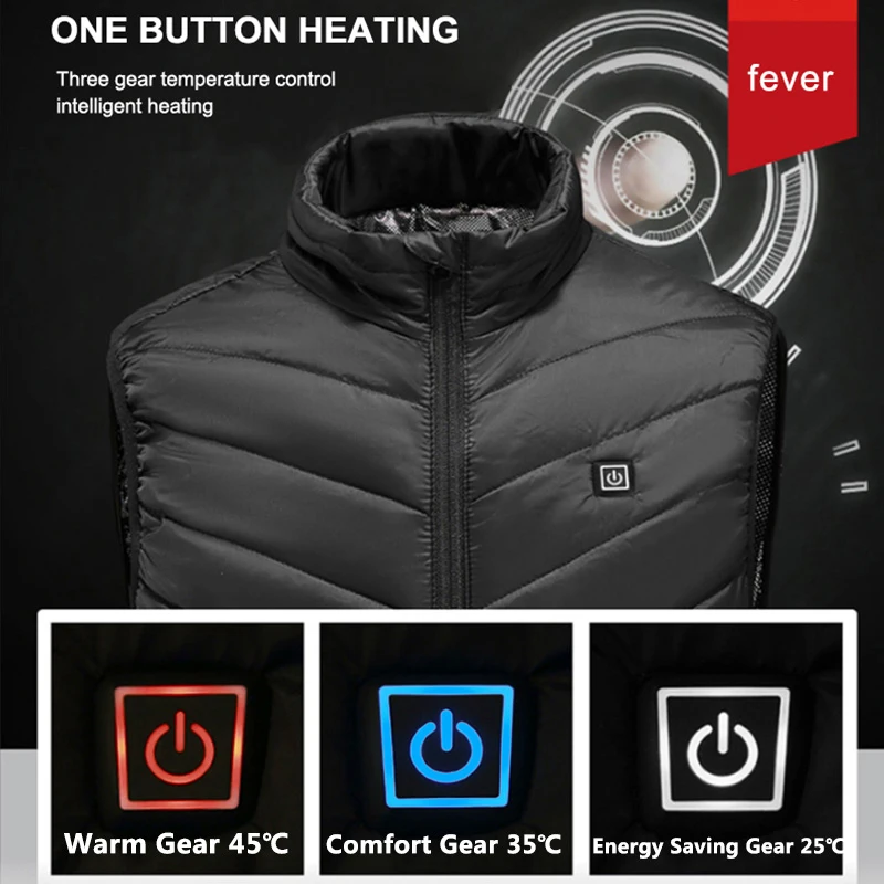 سترة صيد كهربائية ساخنة ، سترة - مراجعة Heated Vest Battery وسعره
