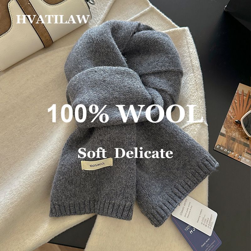 وشاح من الصوف 100% للنساء والر - مراجعة Wool Scarf Men وسعره