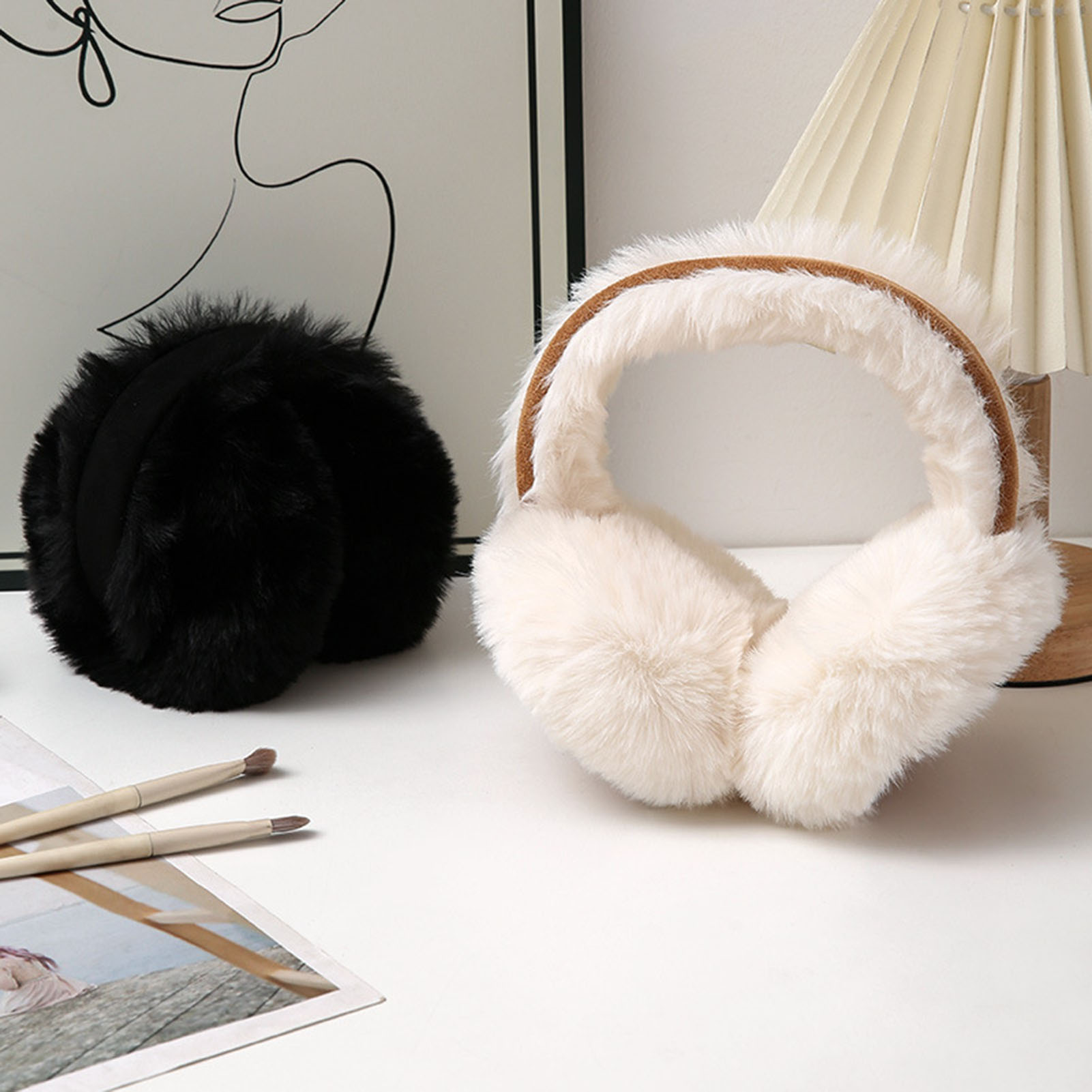 سماعات أذن مقاومة للرياح مبطنة - مراجعة Earmuffs Foldable وسعره