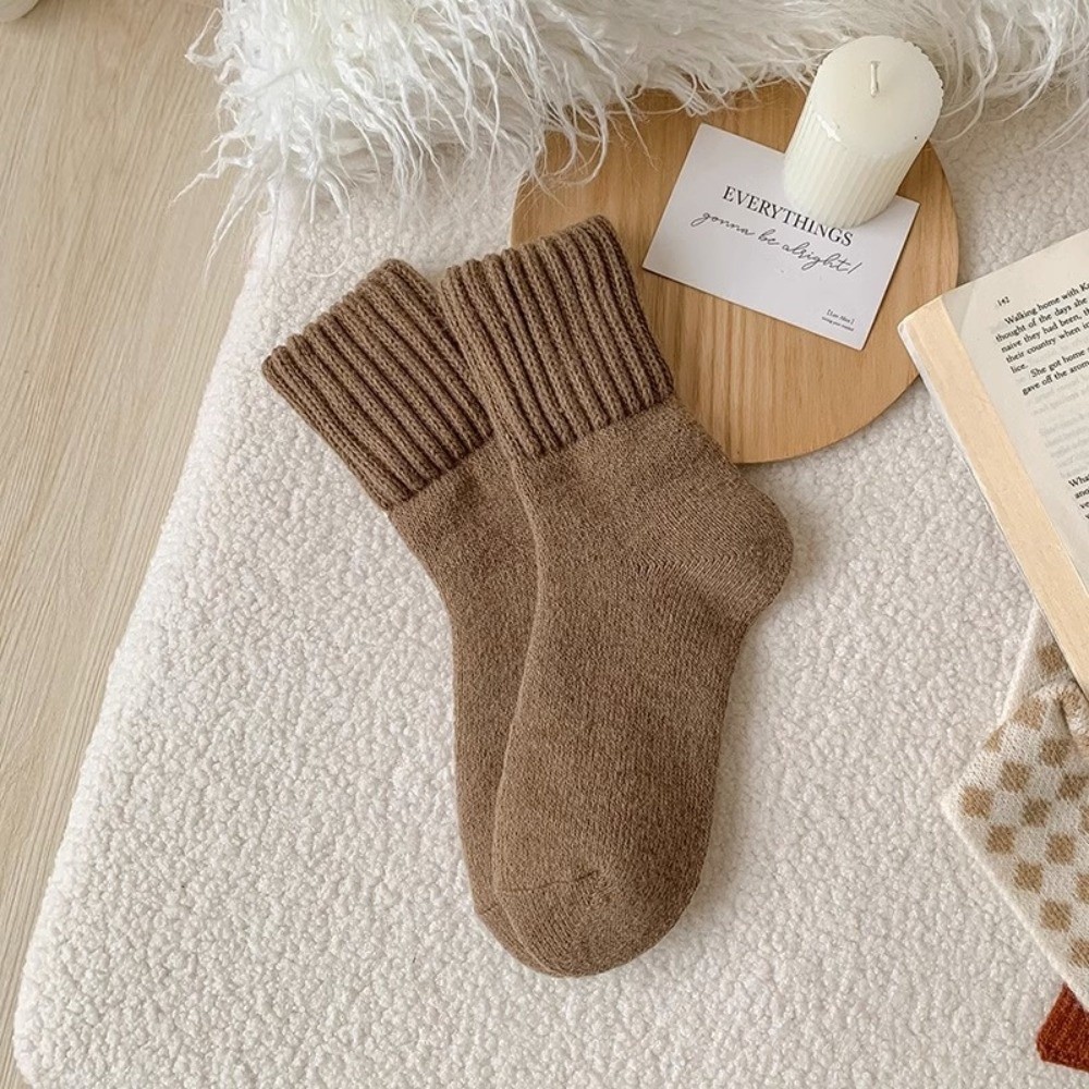 الإبداعية بلون سميكة جوارب من  - مراجعة Thermal Sock Wool وسعره