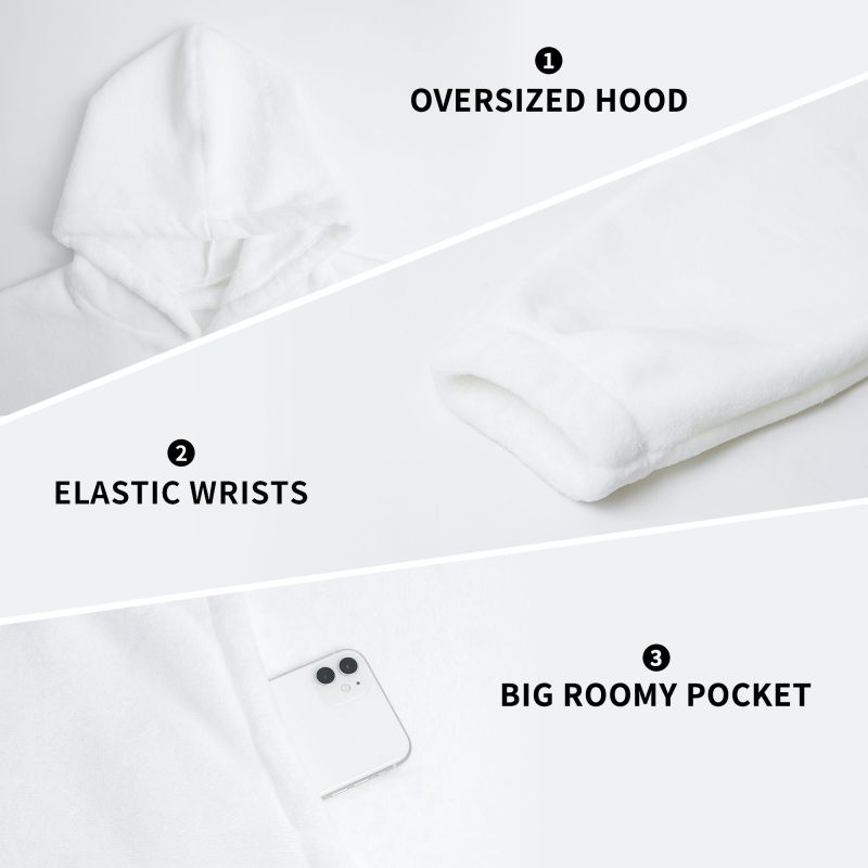 زيبرا شريط طباعة يمكن ارتداؤها - مراجعة Sherpa Hoodie Fleece وسعره