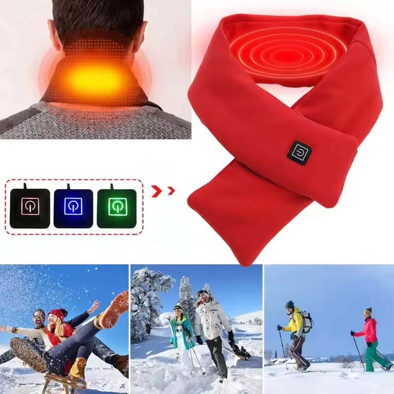 USB النساء الرجال التدفئة وشاح - مراجعة Neck Gaiter Fleece وسعره