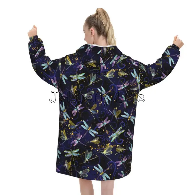 اليعسوب غالاكسي يمكن ارتداؤها  - مراجعة Sherpa Hoodie Fleece وسعره