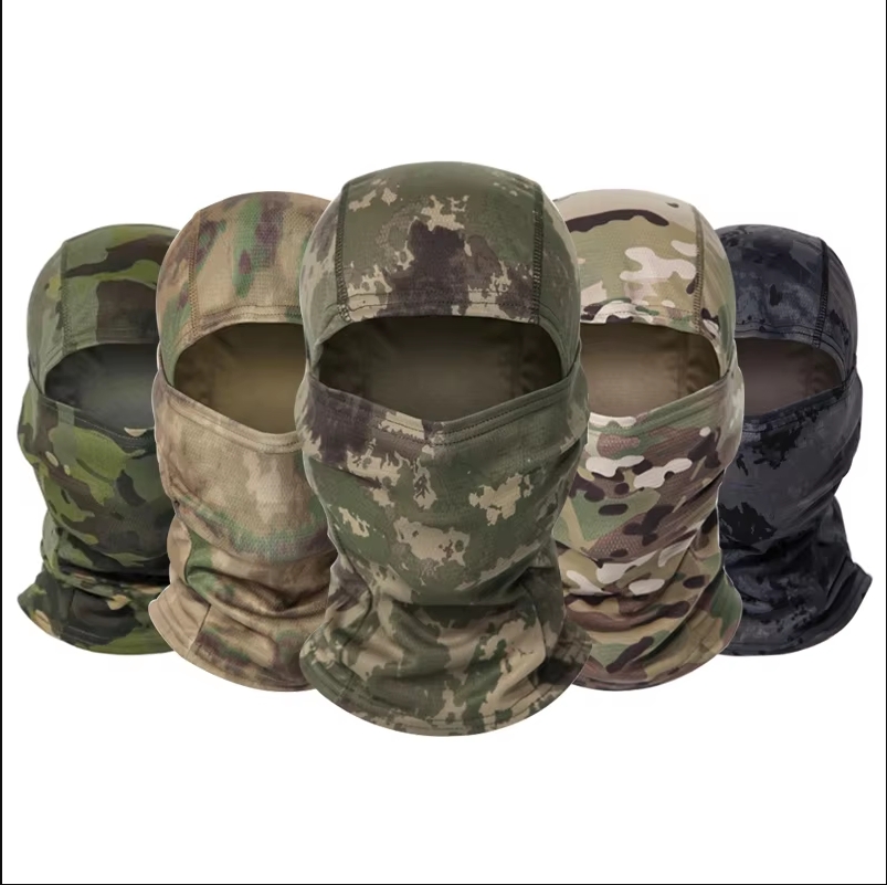 قبعة بالاكلافا مموهة للدراجات، - مراجعة Balaclava Ski Mask وسعره